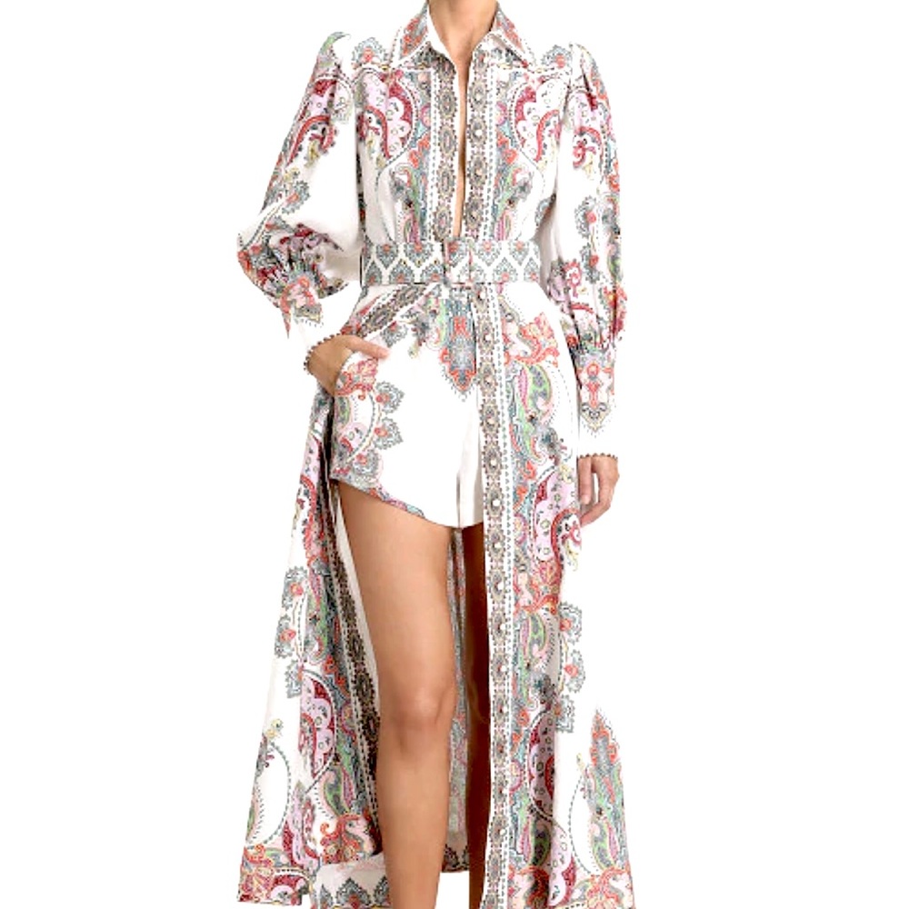 Zimmermann-like Ninety Six Filigree Dress